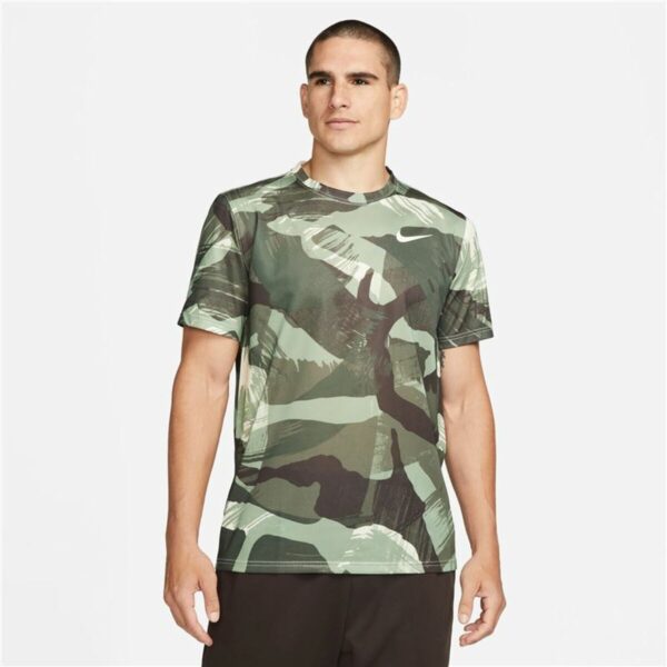 Maglia a Maniche Corte Uomo Nike Dri-FIT Verde M