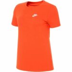 Maglia a Maniche Corte Donna Nike Sportswear Arancio (M)