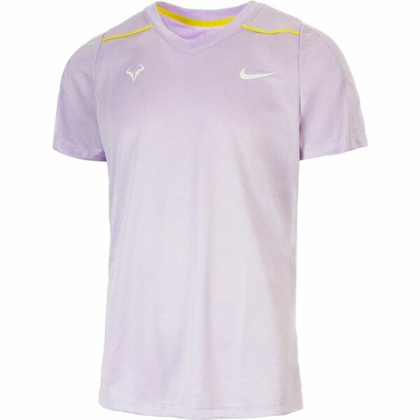 Maglia a Maniche Corte Uomo Nike Fall Rafa Challenger Lavanda