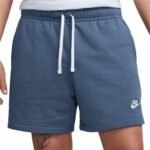 Pantalone Nike Club Fleece French Terry Azzurro