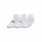Calzini Under Armour Essential Bianco 3 Unità