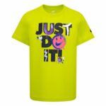 Maglia a Maniche Corte per Bambini Nike Nkb Express Yourself Jdi Ss Giallo