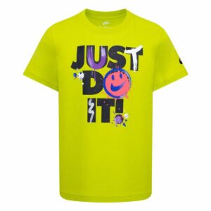 Maglia a Maniche Corte per Bambini Nike Nkb Express Yourself Jdi Ss Giallo