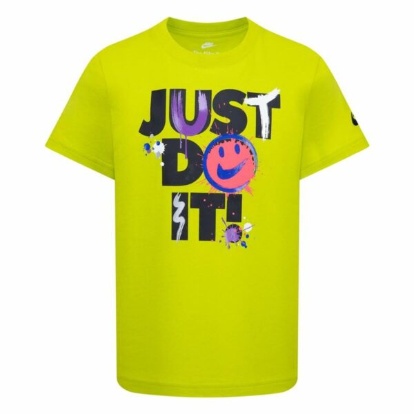 Maglia a Maniche Corte per Bambini Nike Nkb Express Yourself Jdi Ss Giallo