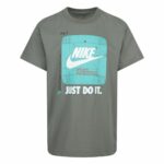 Maglia a Maniche Corte per Bambini Nike Future Utility Ss Grigio scuro
