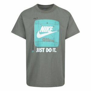 Maglia a Maniche Corte per Bambini Nike Future Utility Ss Grigio scuro