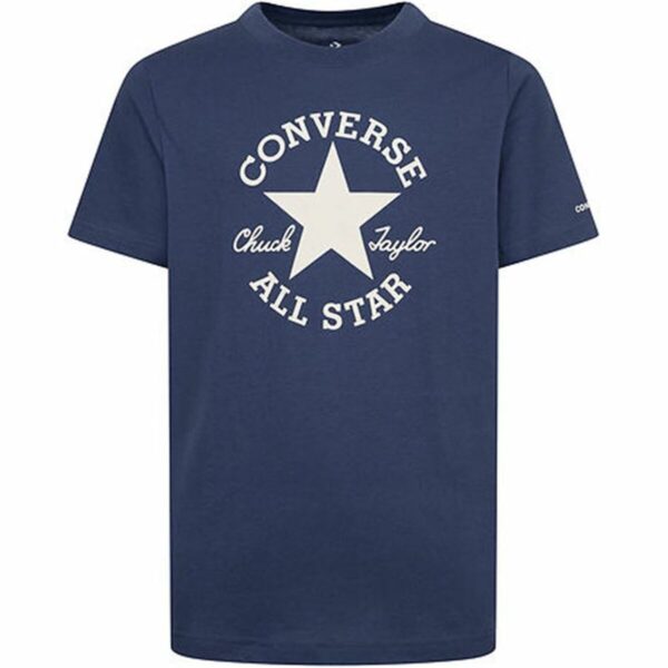 Maglia a Maniche Corte per Bambini Converse Dissected Chuck Patch 13-15 Anni