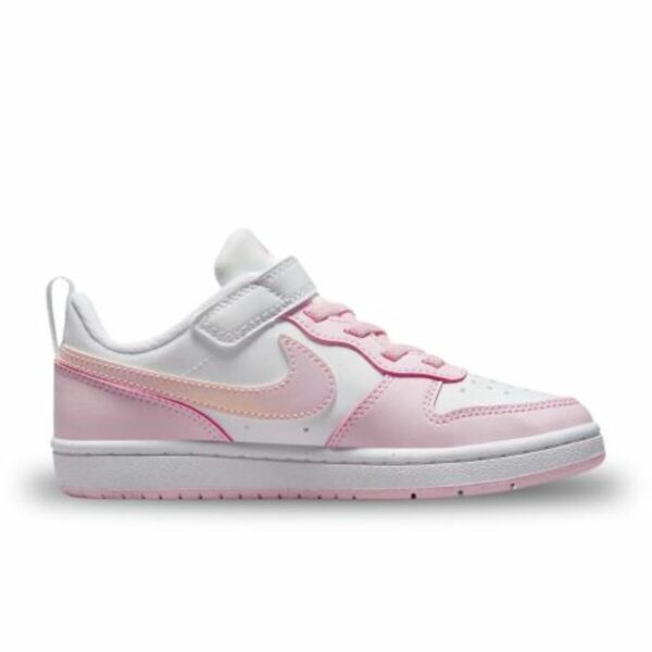 Scarpe da Tennis Casual Bambino Nike COURT BOROUGH LOW RECRAFT BPV DV5457 105 Bianco