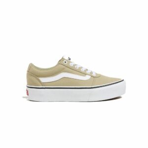 Scarpe Casual da Donna Vans Ward Platform Cnvs Elm Beige Marrone Chiaro