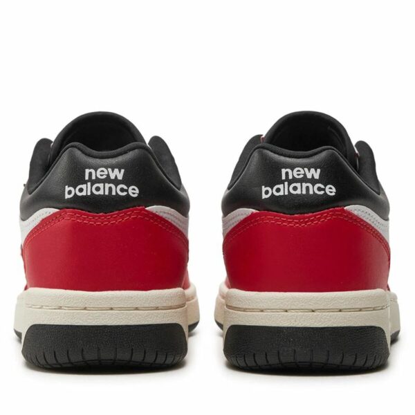 Scarpe Sportive per Bambini New Balance 480 Bianco Rosso