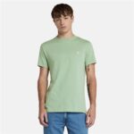 Maglia a Maniche Corte Uomo Timberland Dunstan River Cachi M