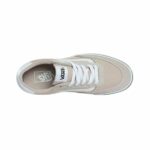 Scarpe Sportive Uomo Vans Brooklyn Ls Sucv Silver Bianco