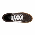 Scarpe Sportive Uomo Vans Brooklyn Ls Cgum Turki Rosso Scuro