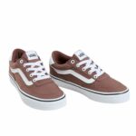 Scarpe Sportive da Donna Vans Brooklyn Ls Cnvs Deept Marrone