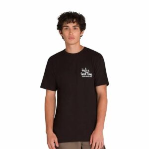Maglia a Maniche Corte Uomo Vans Good Times 66 SS Nero