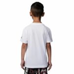 Maglia a Maniche Corte Bambino Jordan Jdb Mj Brand Photo Ss Crew Bianco