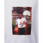 Maglia a Maniche Corte Bambino Jordan Jdb Mj Brand Photo Ss Crew Bianco