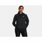 Felpa con Cappuccio Donna Under Armour Nero