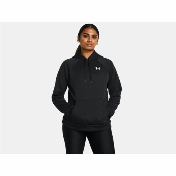 Felpa con Cappuccio Donna Under Armour Nero