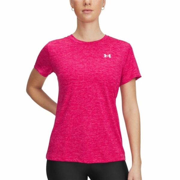 Maglia a Maniche Corte Uomo Under Armour Tech Ssc- Twist Rosa