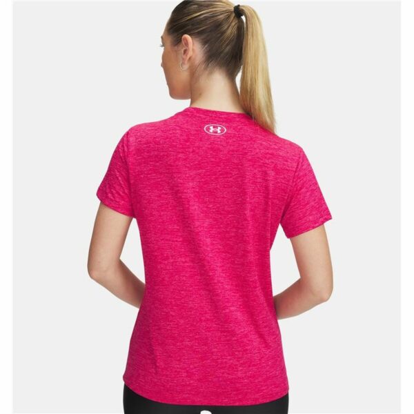 Maglia a Maniche Corte Uomo Under Armour Tech Ssc- Twist Rosa