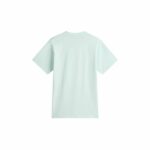 Maglia a Maniche Corte Donna Vans Left Chest Logo Em Hint Of Mint Acquamarina