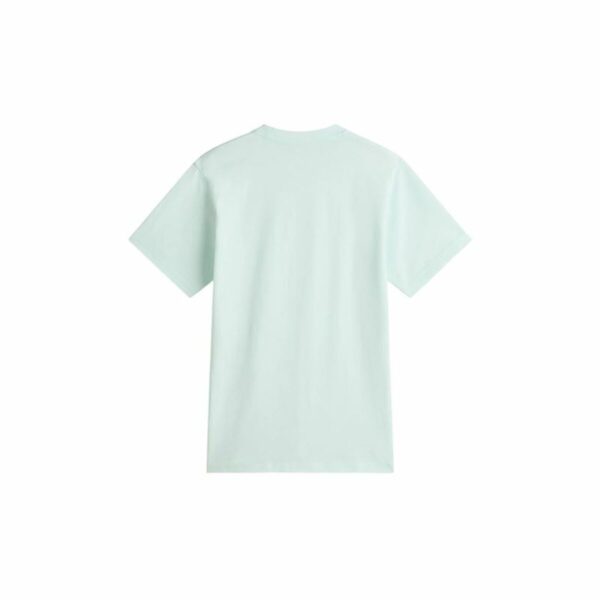 Maglia a Maniche Corte Donna Vans Left Chest Logo Em Hint Of Mint Acquamarina