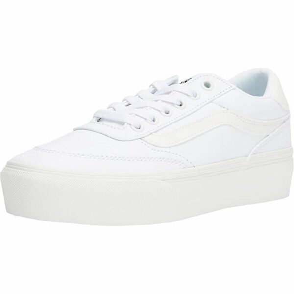 Scarpe Sportive da Donna Vans Brooklyn Ls Platform Cnvs Bianco
