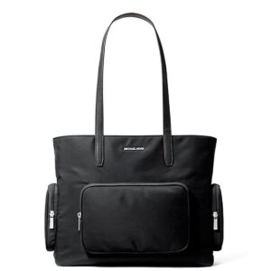 Borsa a Spalla Michael Kors KHAI Nero 42 x 30 x 12 cm