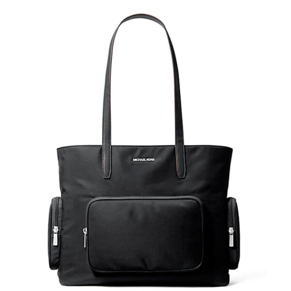 Borsa a Spalla Michael Kors KHAI Nero 42 x 30 x 12 cm