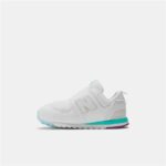 Scarpe Sportive per Bambini New Balance 574 NEW-B HOOK LOOP Bianco