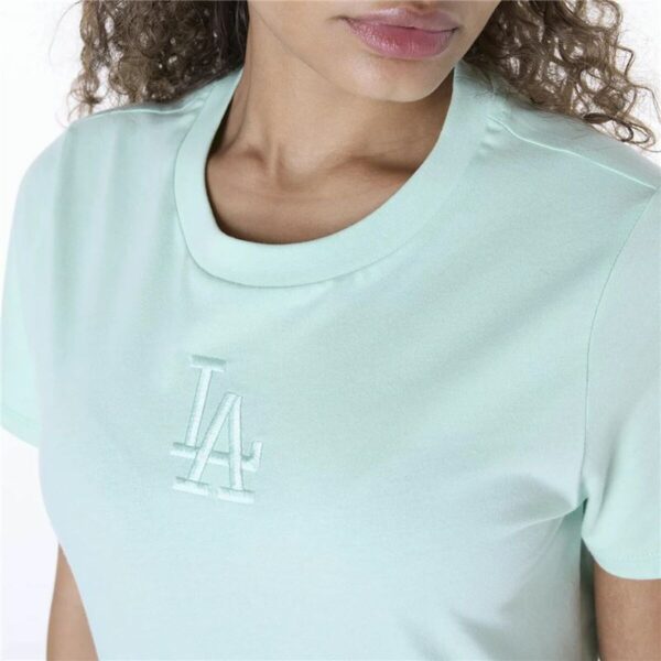Maglia a Maniche Corte Donna New Era LA Dodgers MLB League Essential Acquamarina