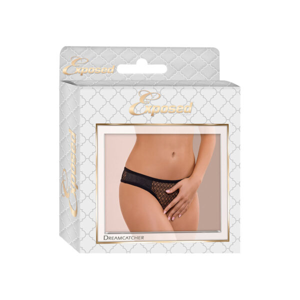Slip di Pizzo Exposed Nero
