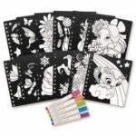 Blocco con Disegni da Colorare Hape
