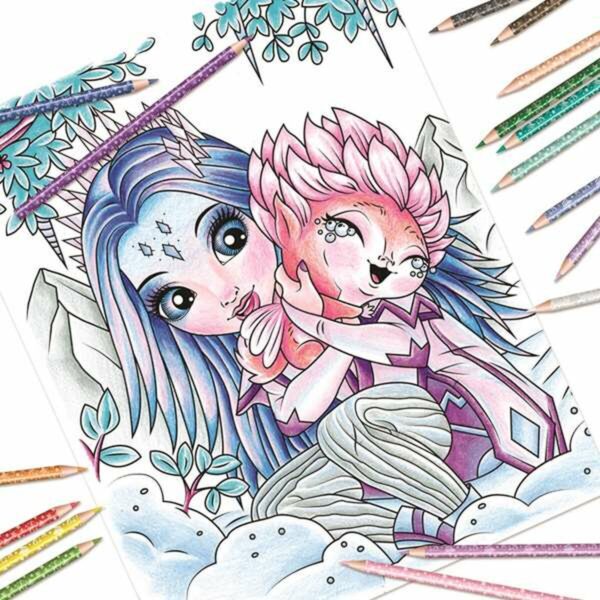 Blocco con Disegni da Colorare Hape