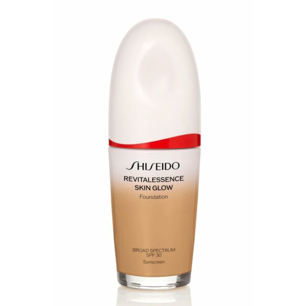Base per Trucco Fluida Shiseido Revitalessence Skin Glow Nº 350 30 ml