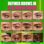 Matita per Sopracciglia NYX BLADE & SHADE NANO Nº 11-Grey