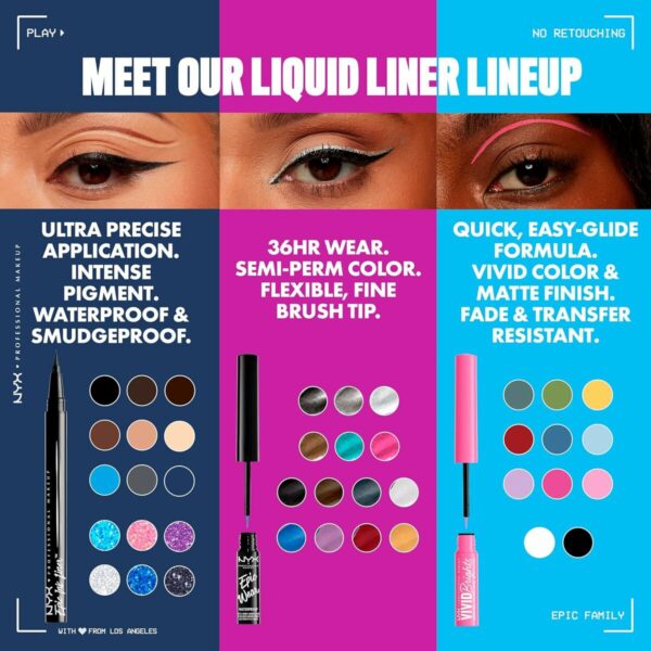 Set da Trucco NYX EPIC INK LINER