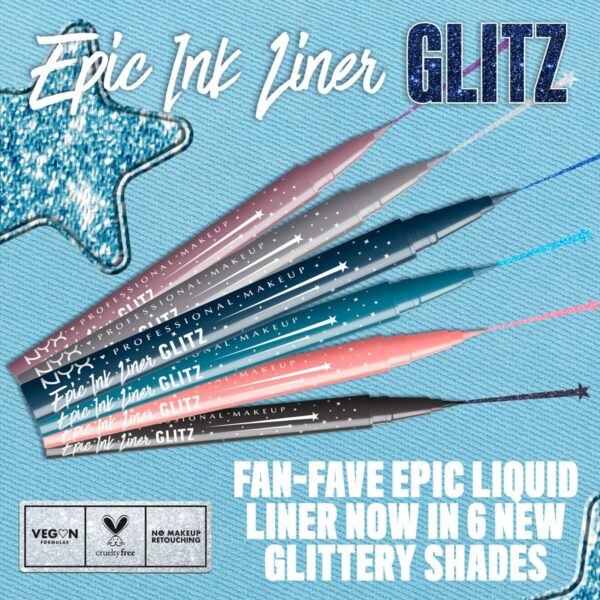 Set da Trucco NYX EPIC INK LINER GLITZ