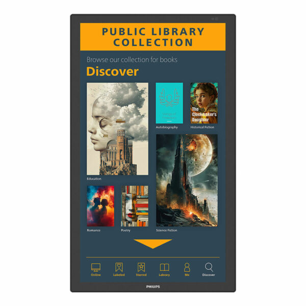 Tappetino Antiscivolo Philips 43BDL3751T/00 Nero