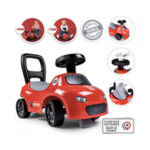 Cavalcabili Smoby Nero Rosso 2 in 1