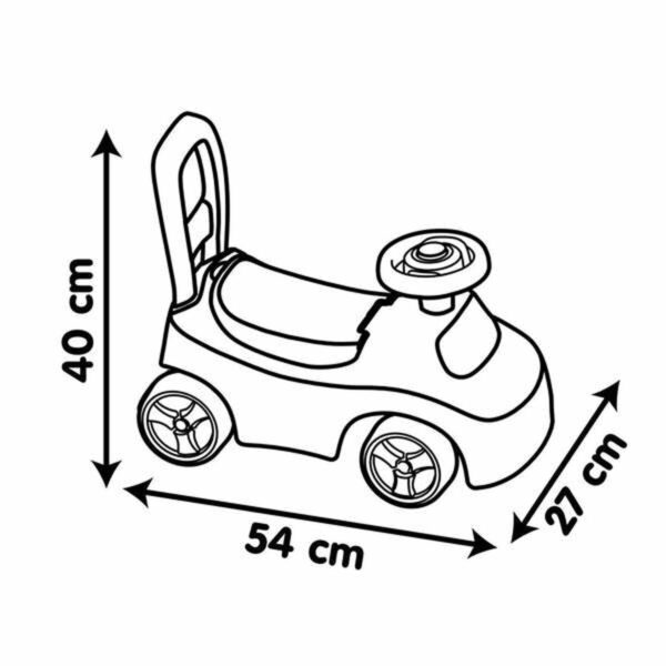 Cavalcabili Smoby Nero Rosso 2 in 1