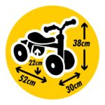 Girello Smoby Mickey Bearer Rookie Rosso