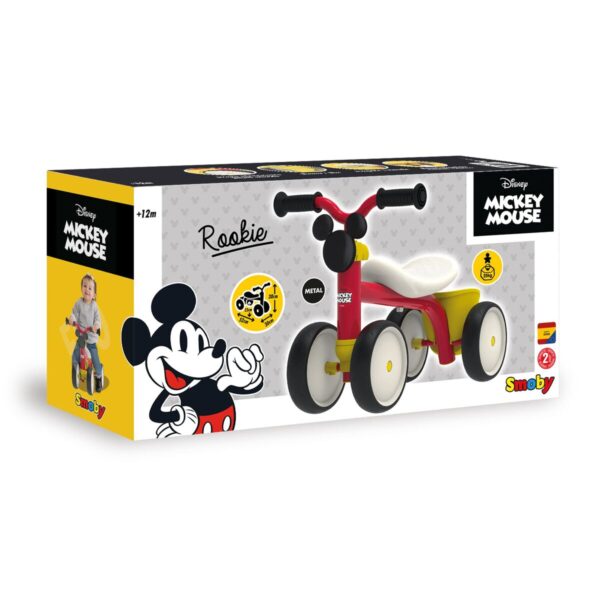 Girello Smoby Mickey Bearer Rookie Rosso