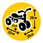 Girello Smoby Mickey Bearer Rookie Rosso