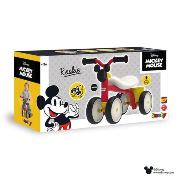 Girello Smoby Mickey Bearer Rookie Rosso