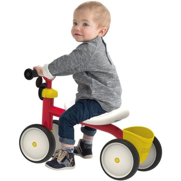 Girello Smoby Mickey Bearer Rookie Rosso