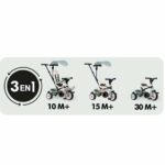 Triciclo Smoby Metallizzato