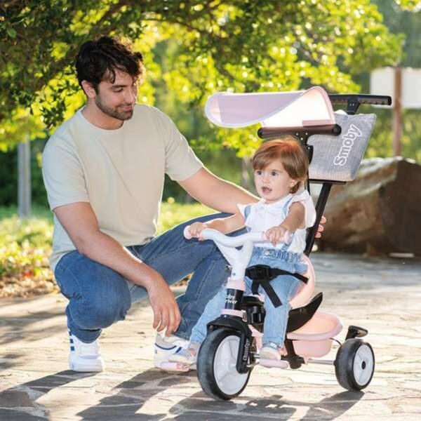 Triciclo Smoby Baby Driver Confort Metallizzato