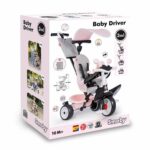 Triciclo Smoby Baby Driver Confort Metallizzato